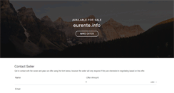 Desktop Screenshot of eurente.info