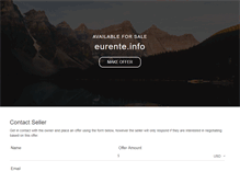 Tablet Screenshot of eurente.info